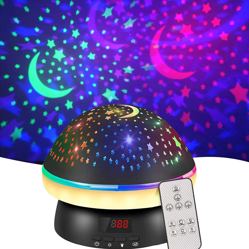 StarGlow Nightlight – Projecteur Étoiles Magique Timer