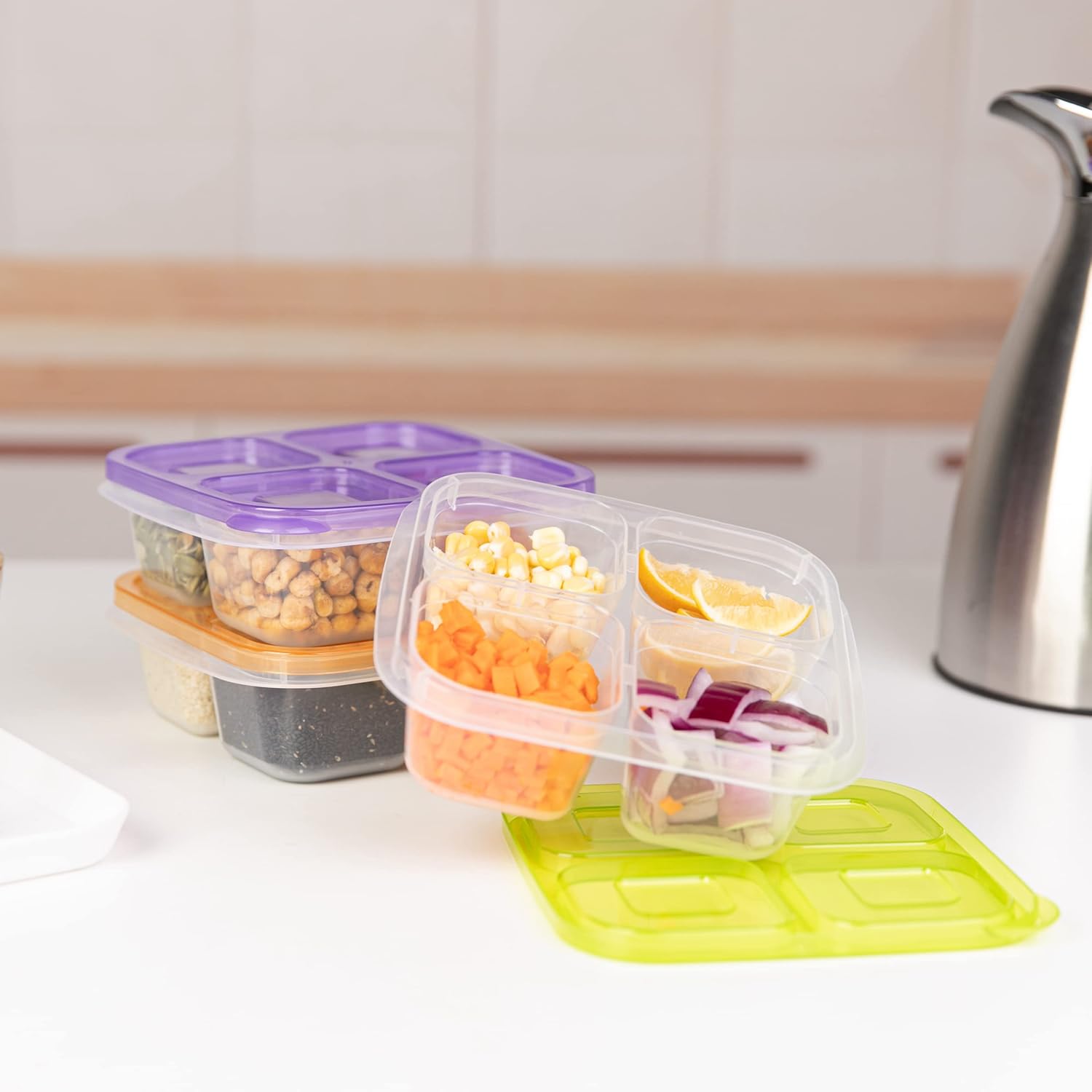 EcoMeal - Set Bento Box Réutilisable 6 Pièces