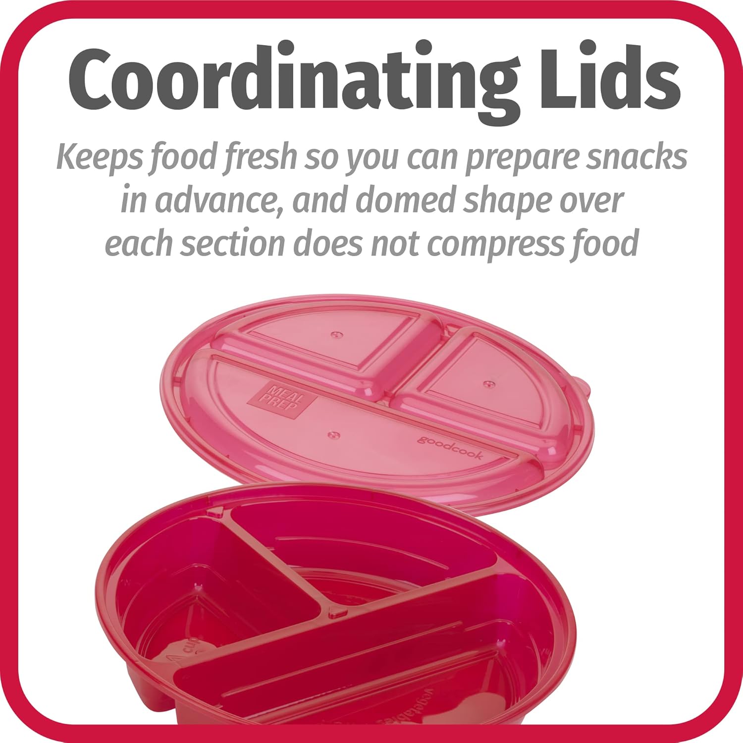 FreshPrep - Set Boîtes Repas Durables Sans BPA