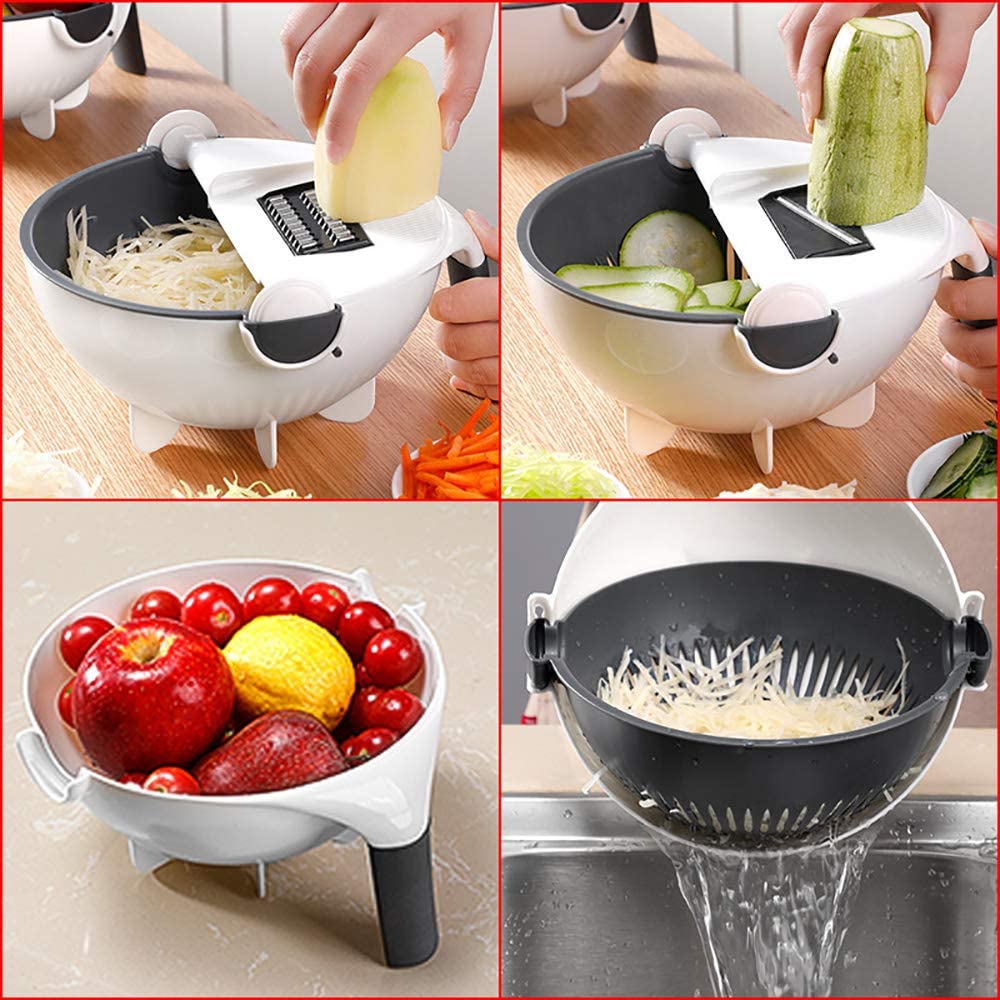 MagicChef – Hachoir Coupe-Légumes 9-en-1