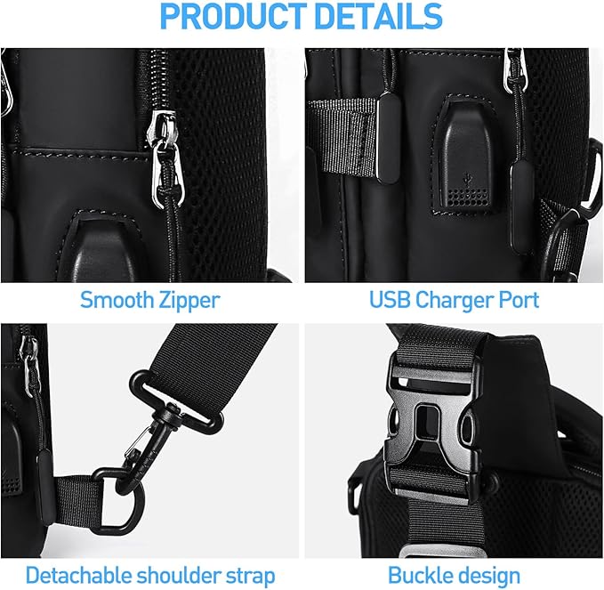 UrbanLite - Sac à Dos Bandoulière Urbain Stylé