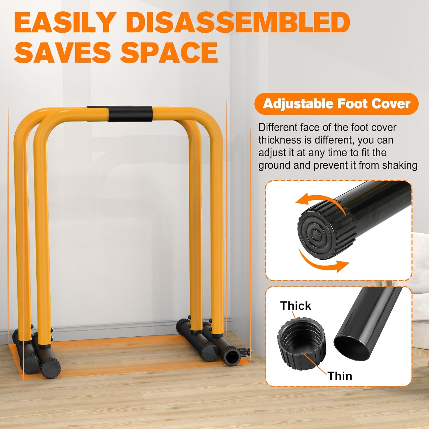 PowerDip - Station Dips & Support Push-Up Solide