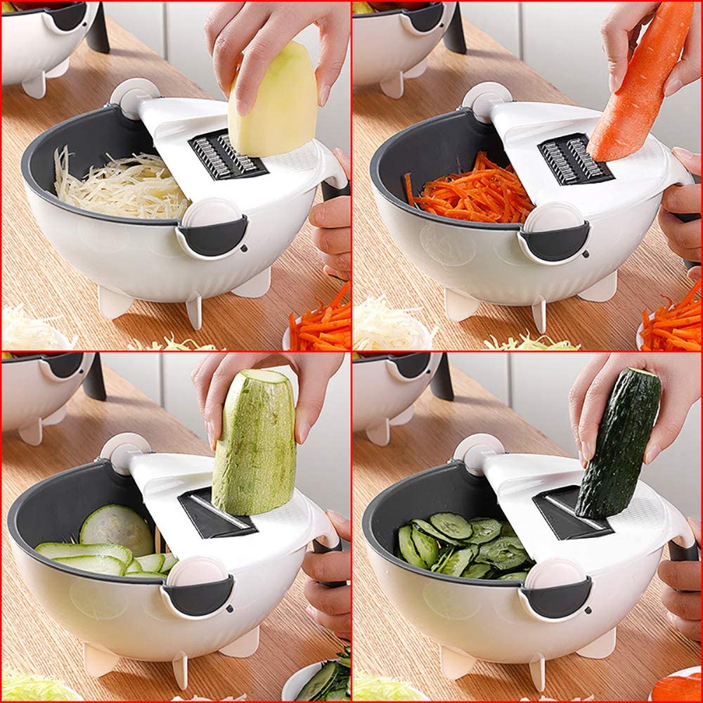 MagicChef – Hachoir Coupe-Légumes 9-en-1