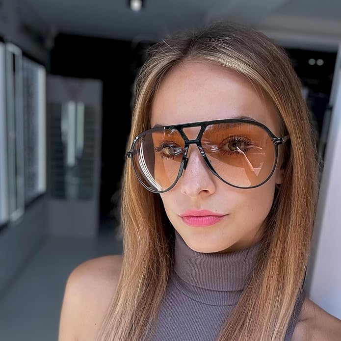 AviatorLux - Lunettes Aviateur Oversized Tendance