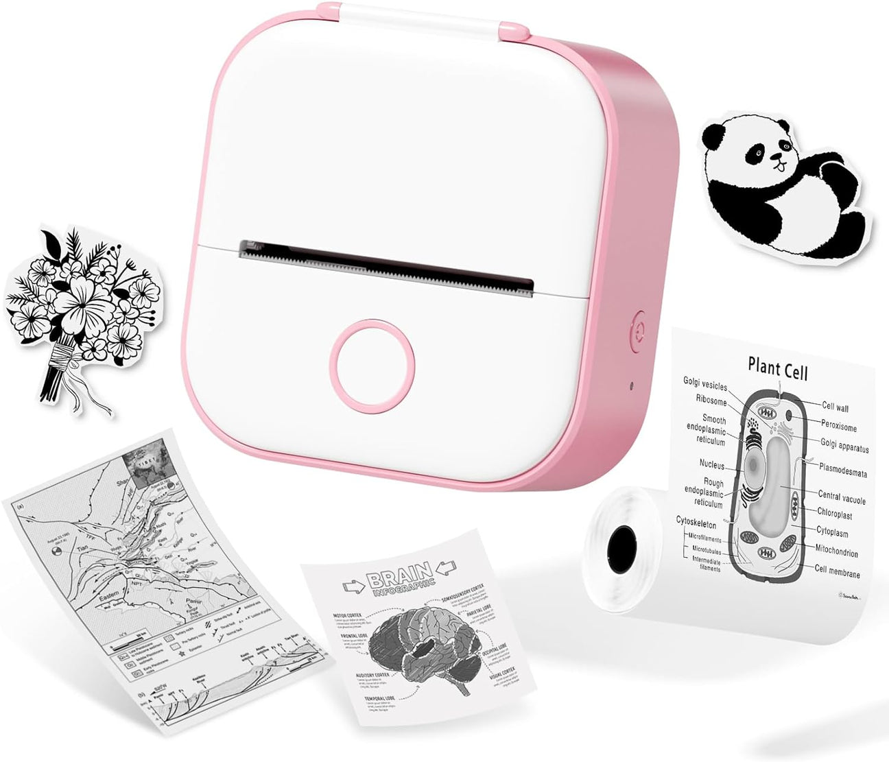 Pocket Printer - Mini Imprimante Portable Sans Encre