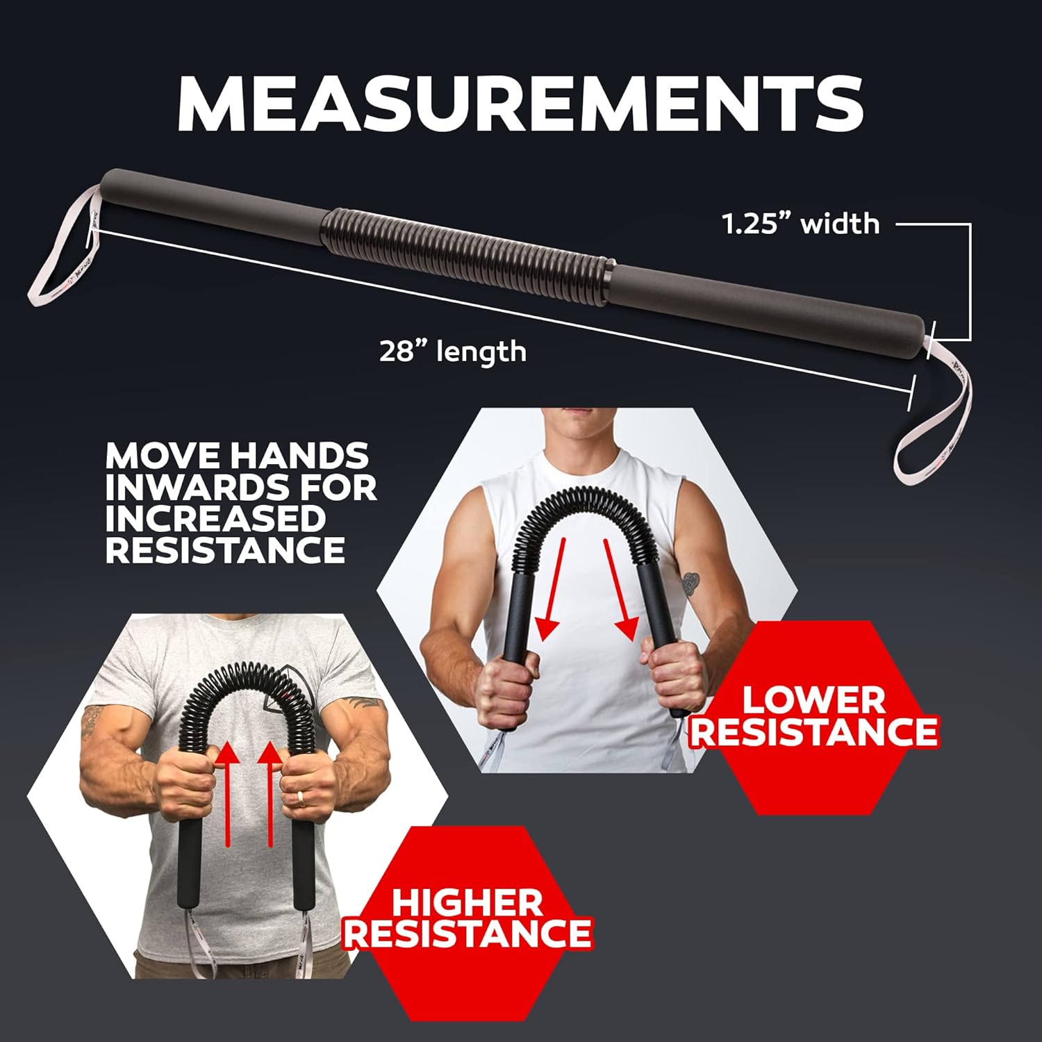PowerTwist – Barre d'Entraînement Haut du Corps