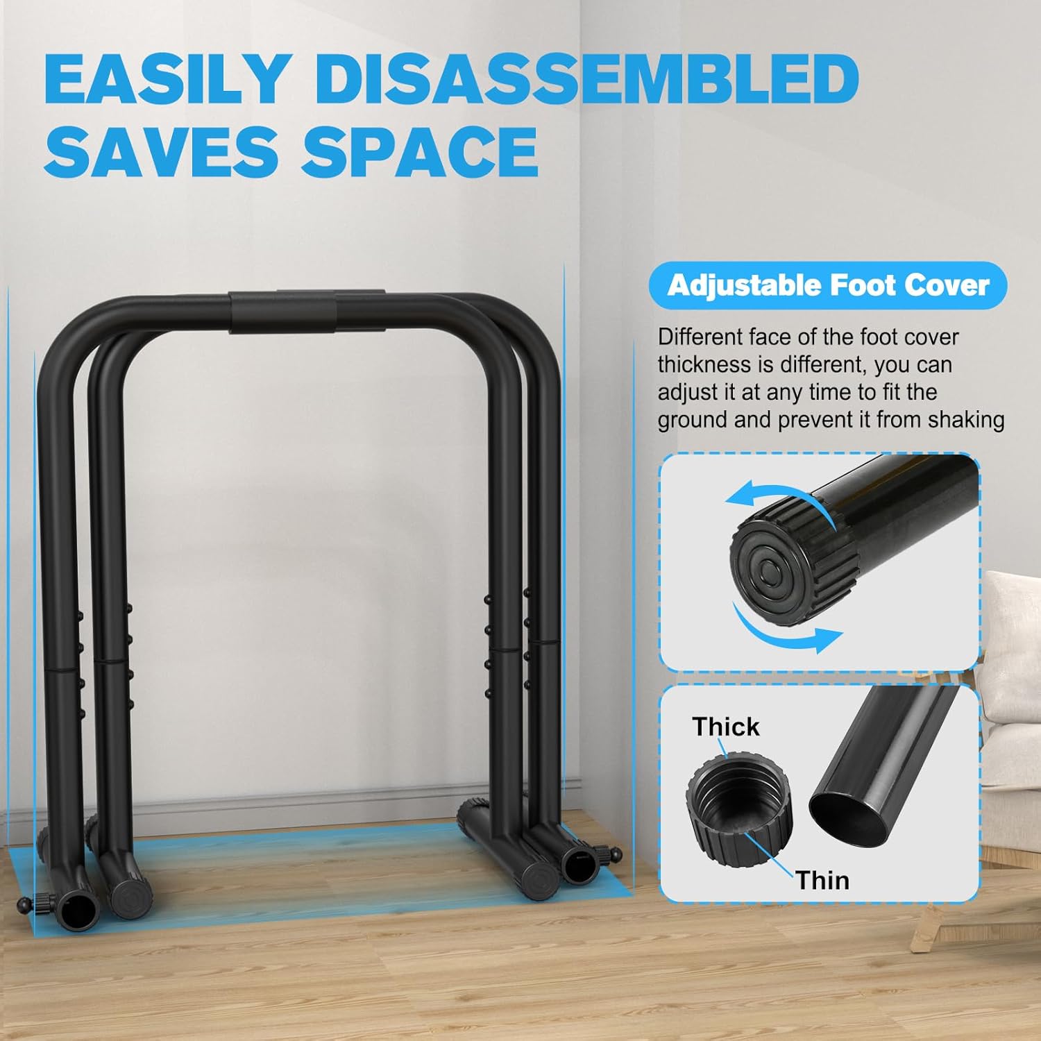 PowerDip - Station Dips & Support Push-Up Solide