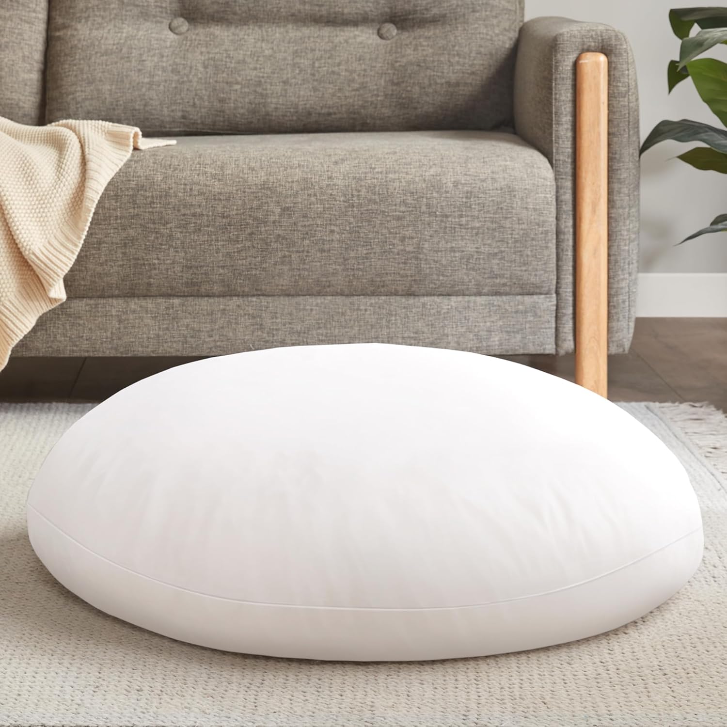 ZenCircle - Grand coussin rond en memory foam