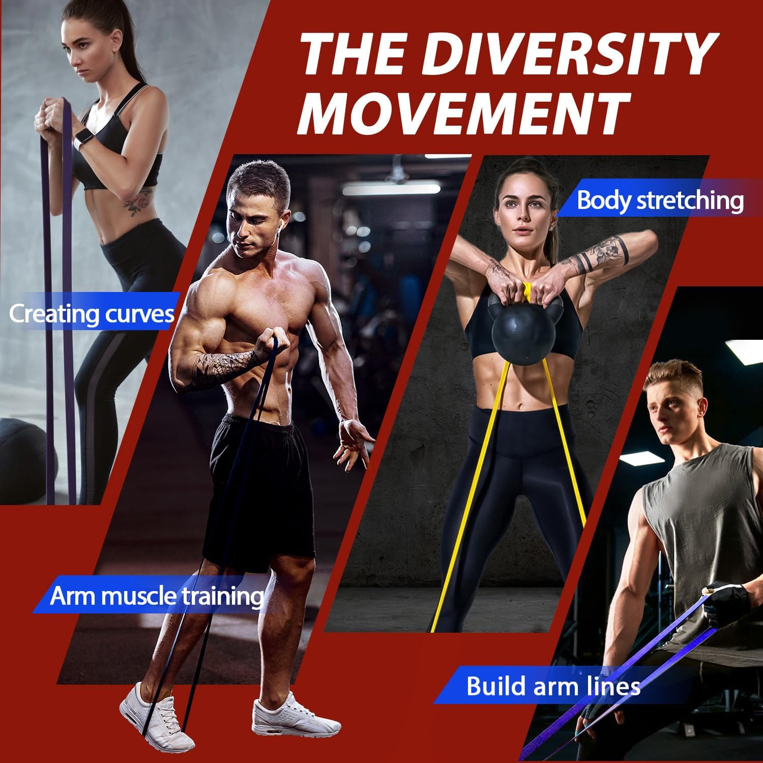 PowerBand Set – Bandes de Résistance Musculation