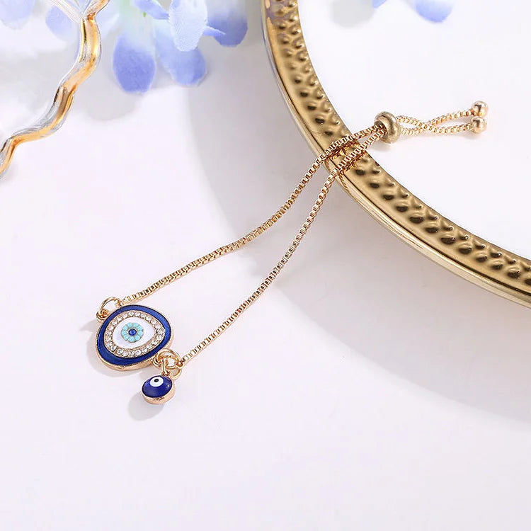 Selene - Bracelet ethnique mauvais œil au style unique