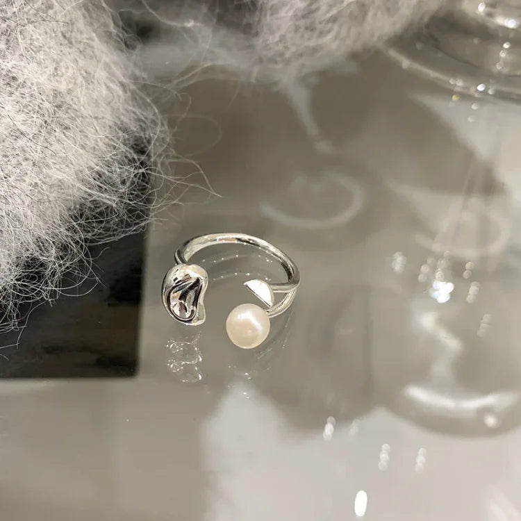 Elin - Bague réglable perles élégance intemporelle