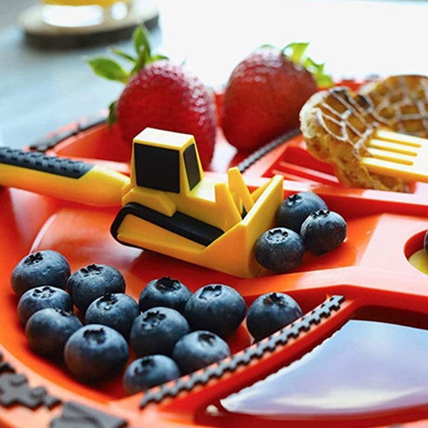 ConstructoFork - Set Couverts Robustes pour Enfants