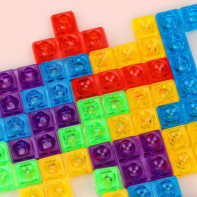 BrainBlocks - Puzzle Blocs en Bois Créatif