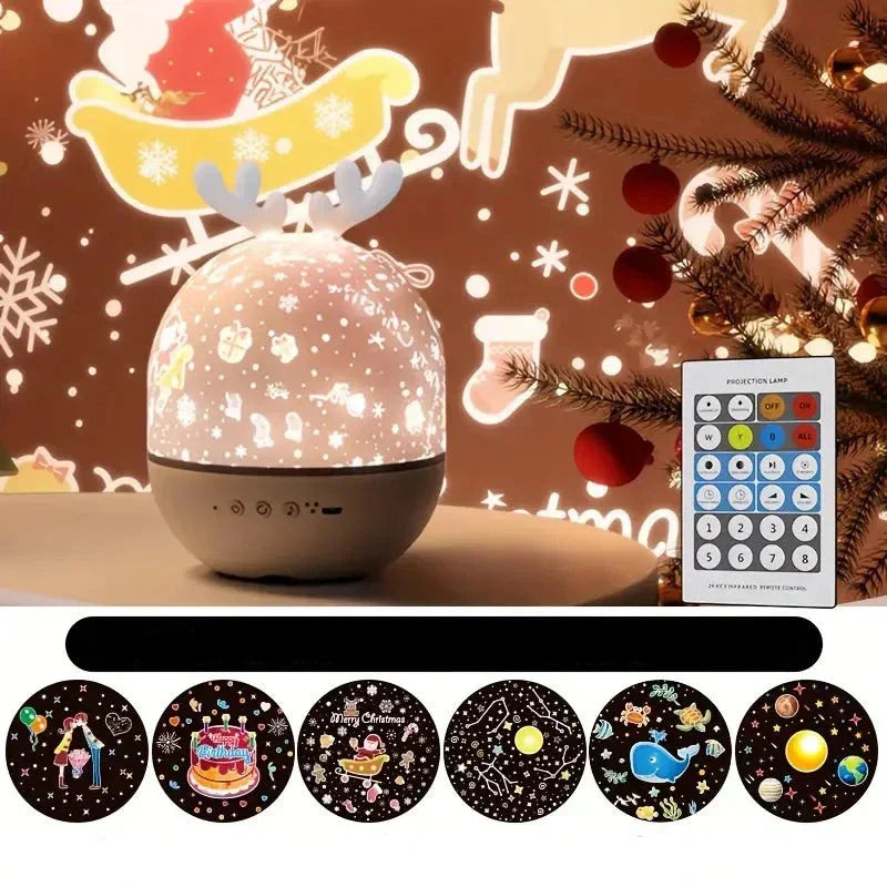 StarMagic Projector – Veilleuse Ciel Étoilé Enfant
