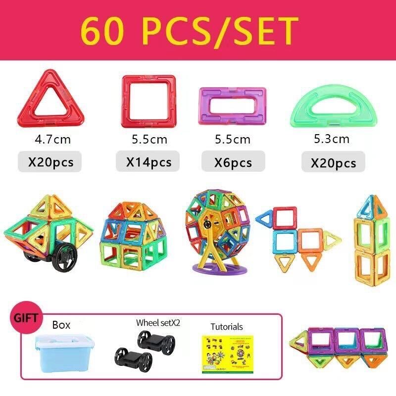 MagneticBlocks – Construction Magnétique Éducative Enfants