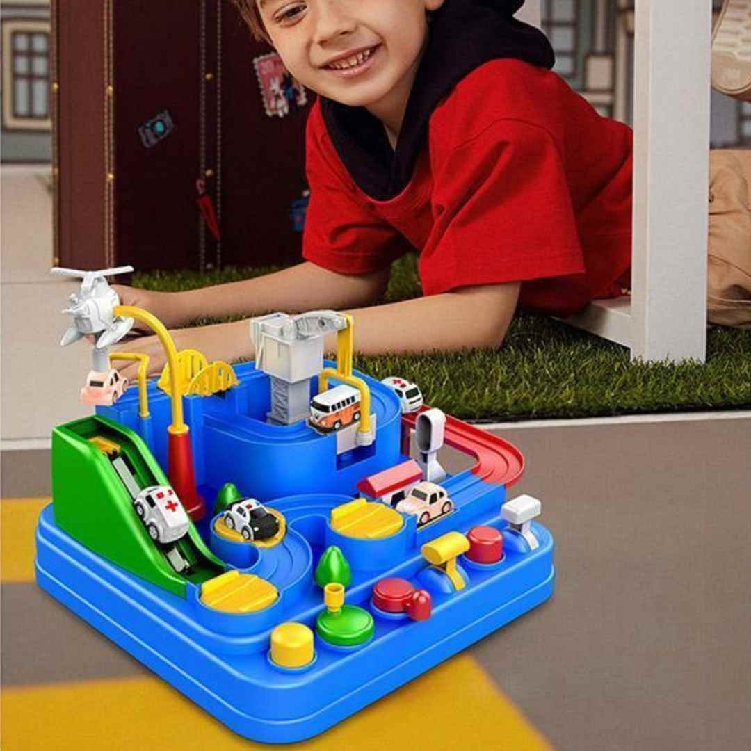 RescueTrack Adventure Set – Jouet Éducatif Bébé