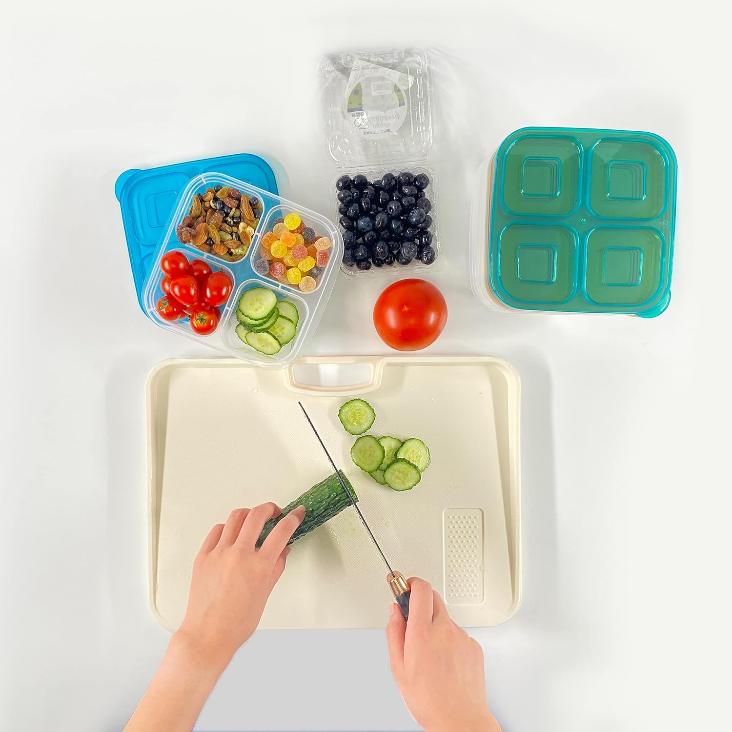 EcoMeal - Set Bento Box Réutilisable 6 Pièces