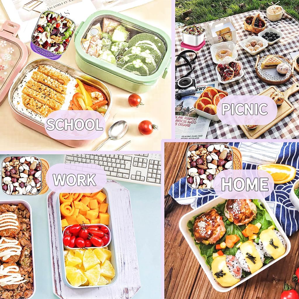 SnackBox Pro - Boîtes Inox Durables pour Enfants