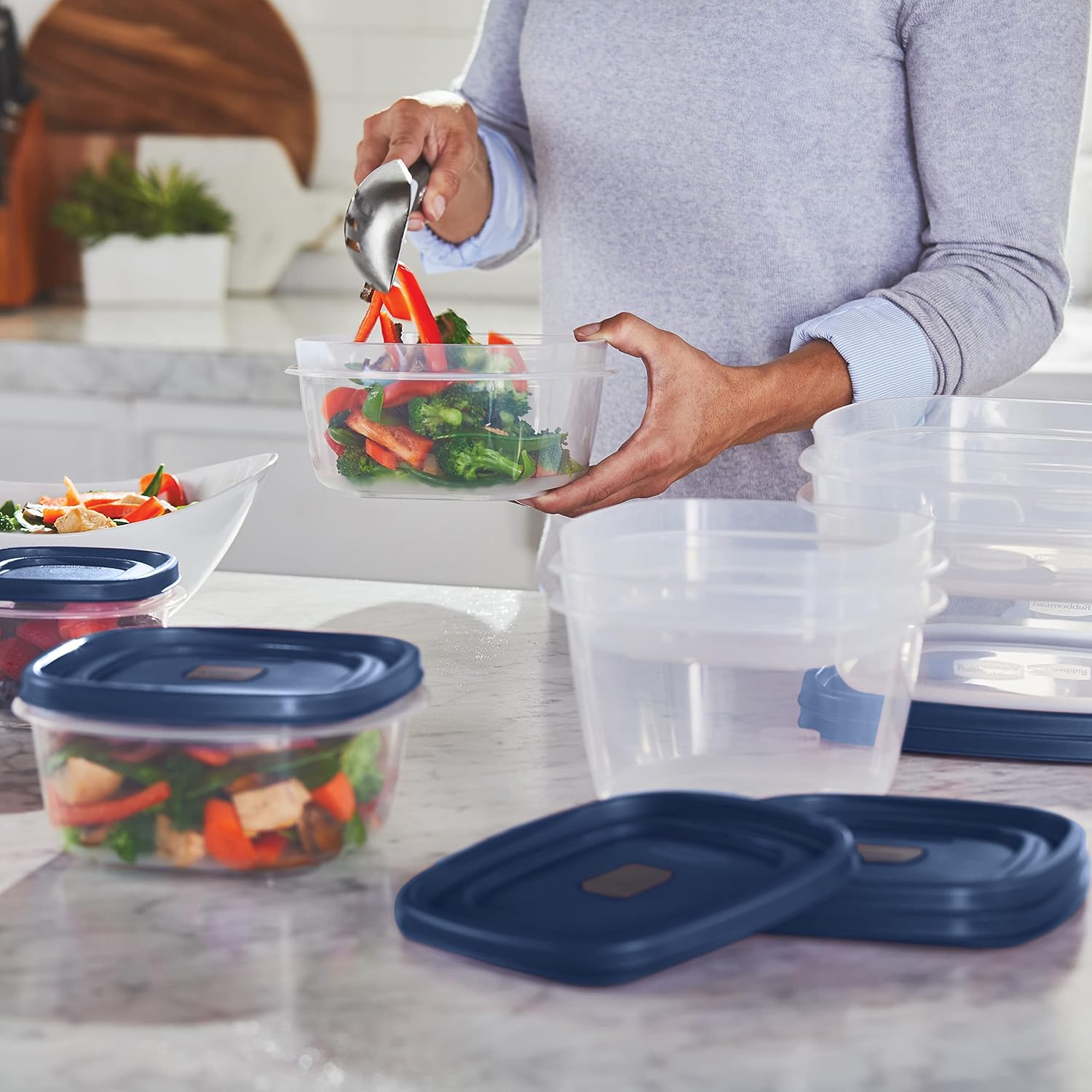 SealStack - Boîtes Alimentaires Empilables Anti-Fuite