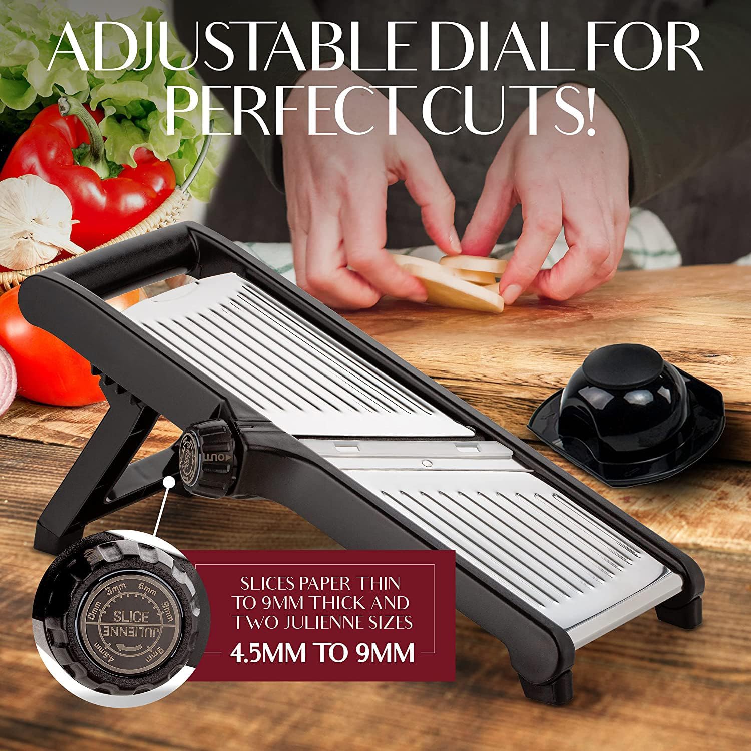SlicerPro - Set Mandoline Sécurité Anti-Coupures
