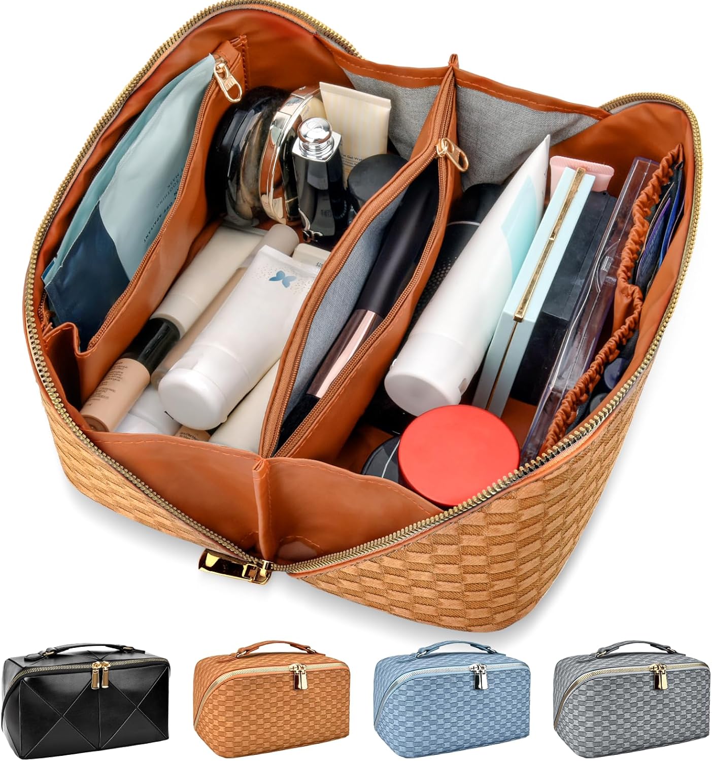GlamBag - Trousse Maquillage Imperméable Grande Capacité