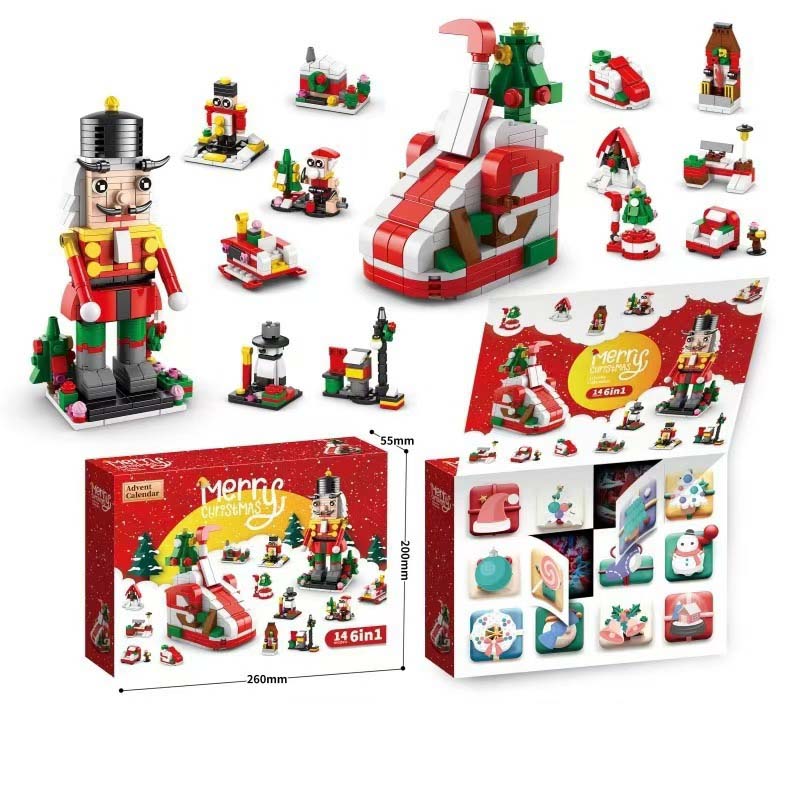 BuildJoy - Calendrier Avent Briques de Construction Noël