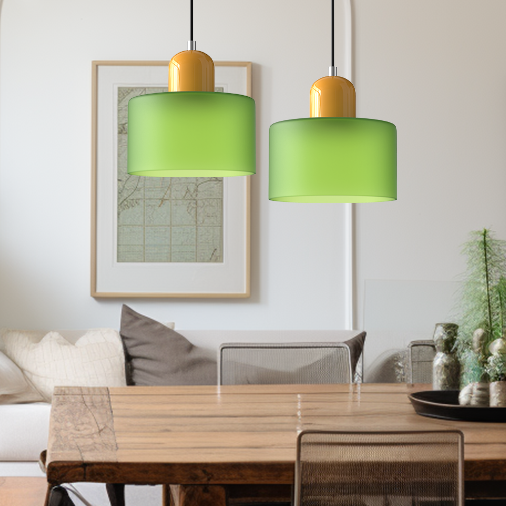 Créavia – Suspension en Verre Créatif Bauhaus | Élégance et Design pour un Intérieur Raffiné