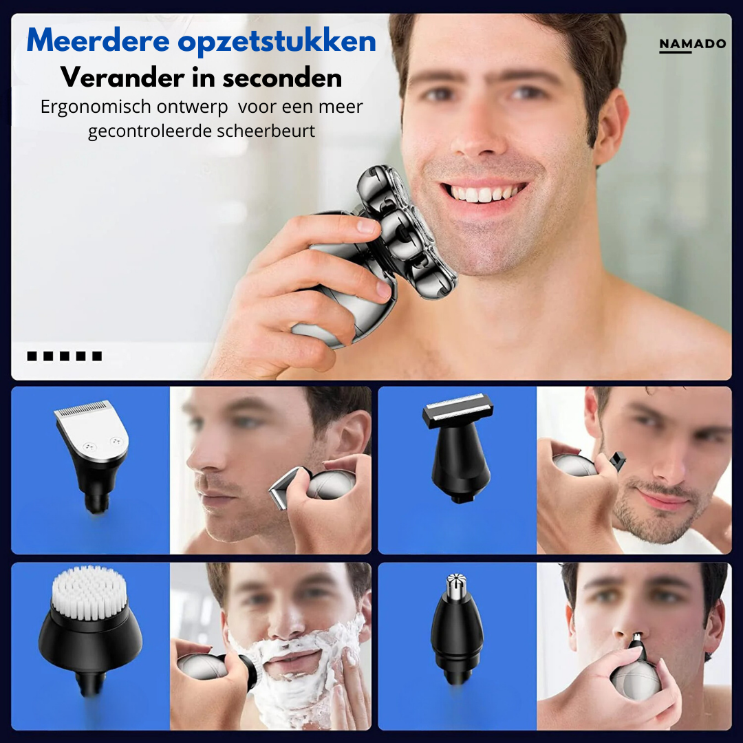 FlexiShave Pro – Rasoir Électrique 7D Luxe