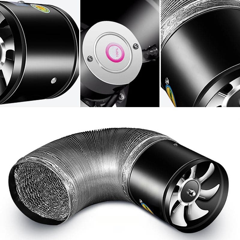 BreezeGuard - Extracteur d'Air Silencieux pour Maison et Bureau