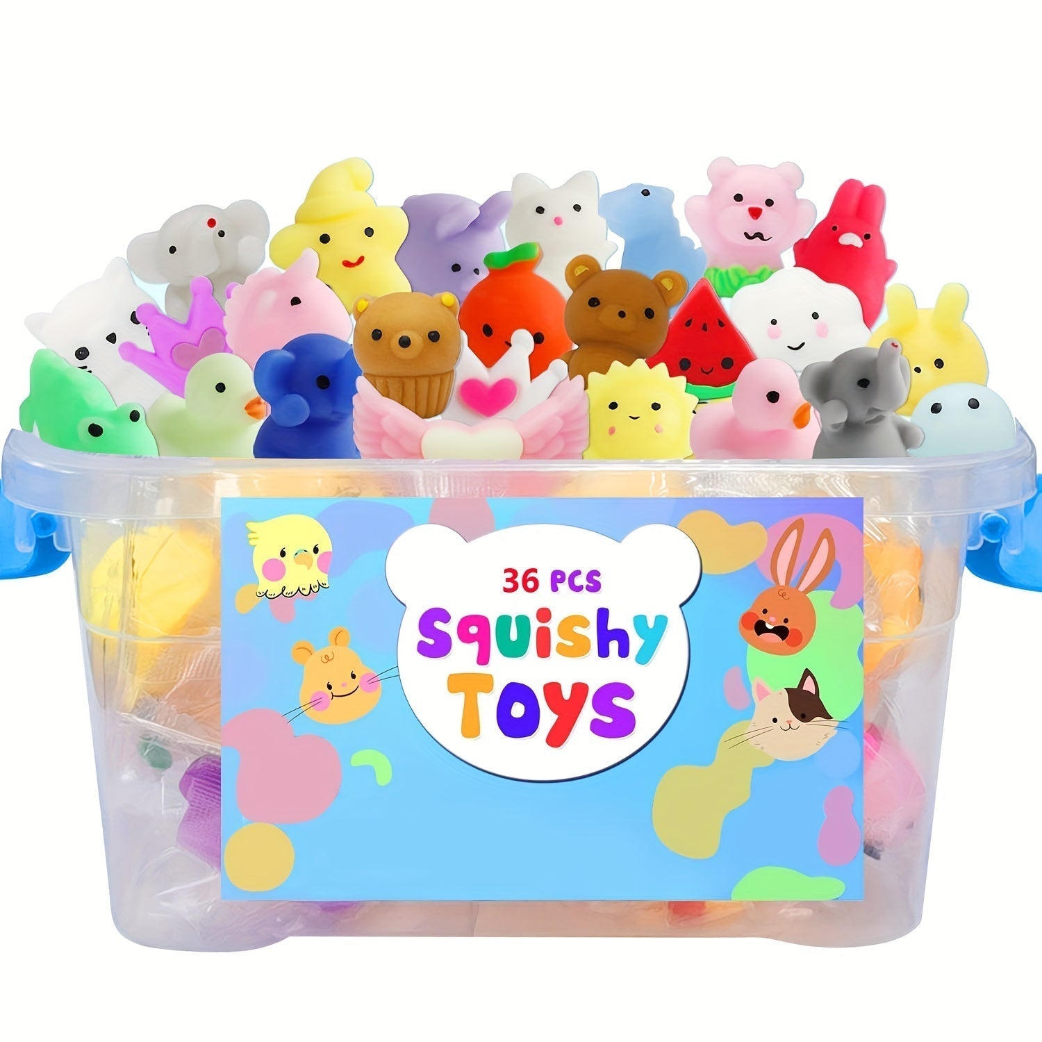 SquishyPals - Animaux Kawaii à Presser