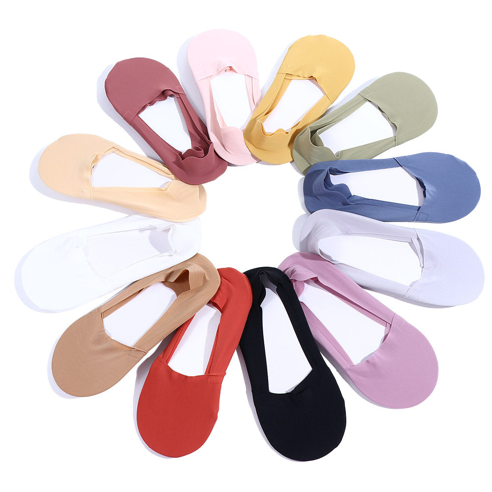 Gripp - Chaussettes invisibles antiderapantes, 2 + 3 paires offertes
