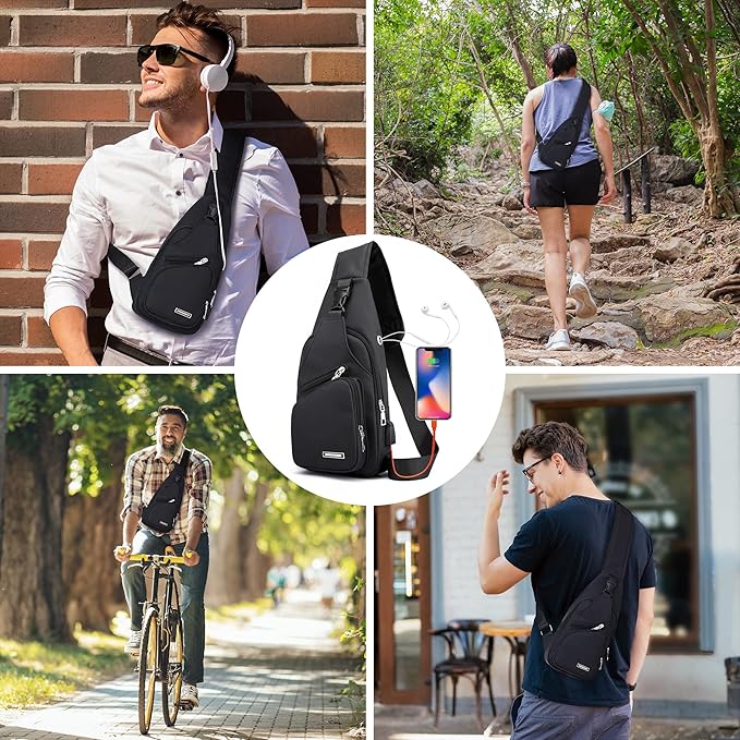 WaveSling - Sac Bandoulière Imperméable Stylé