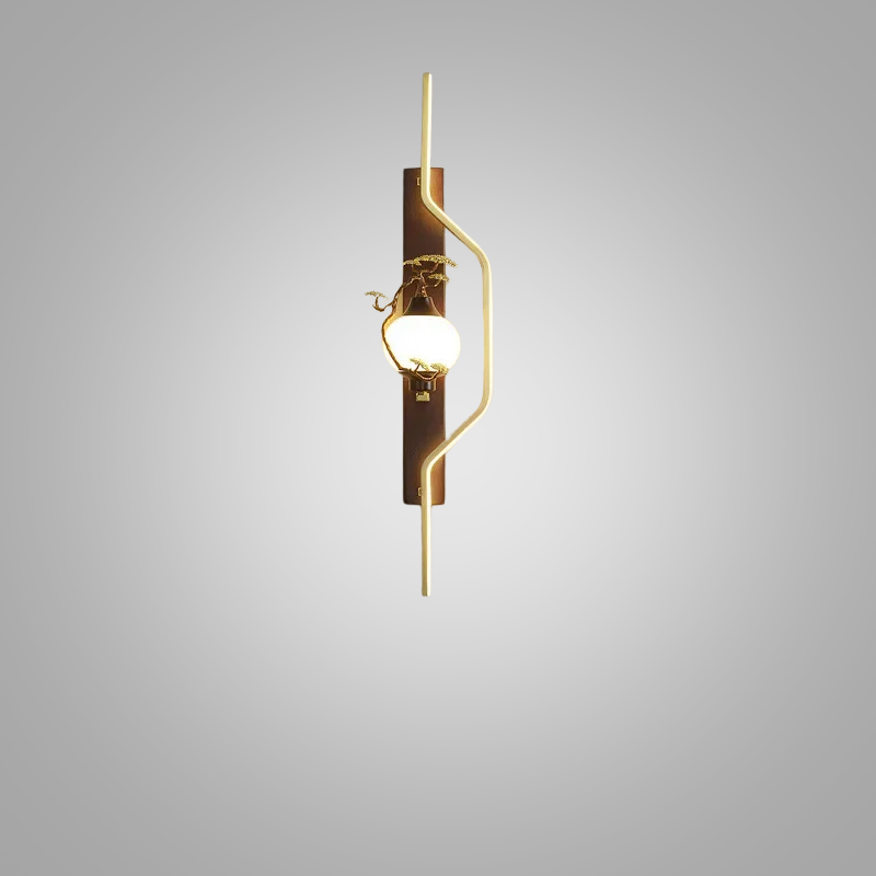 BrassGlow - Applique murale en laiton pour un interieur elegant