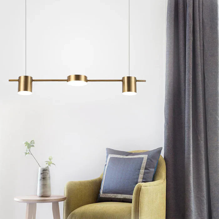 AuraDrum - Suspension en aluminium élégante pour intérieur