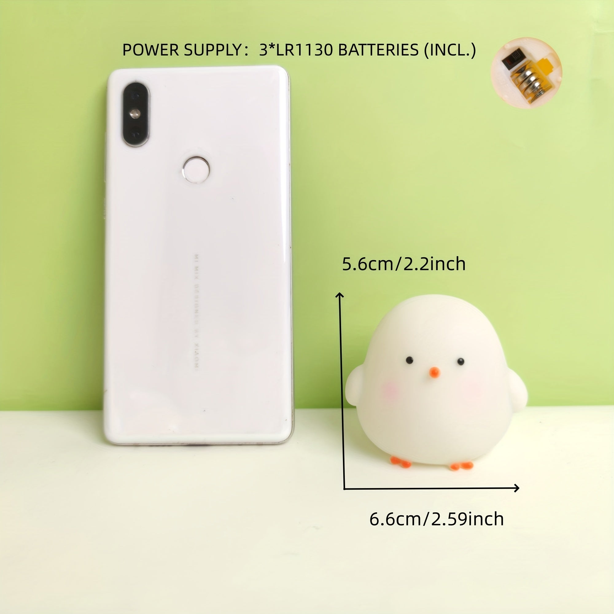 CharmingChicken - Veilleuse Poule Sans Fil pour une Ambiance Chaleureuse