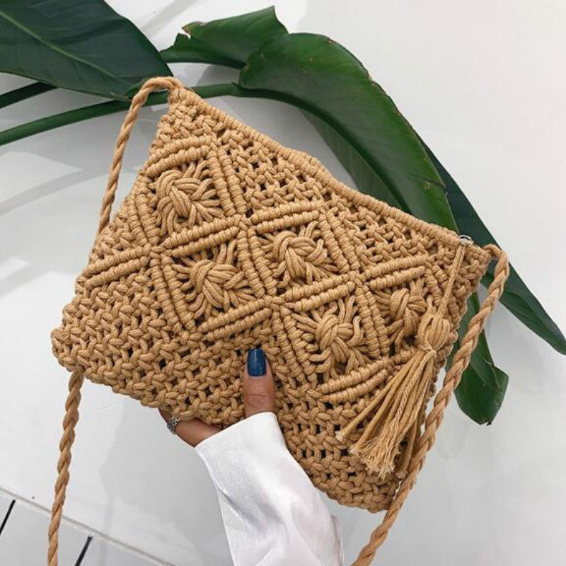 GwenBag – Sac Bandoulière Élégant Tressé