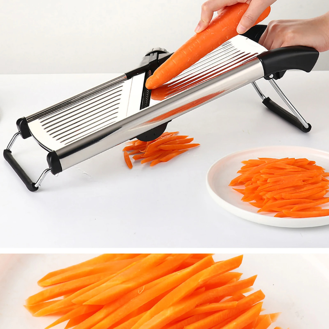 PrecisionSlice – Mandoline Inox Stylée