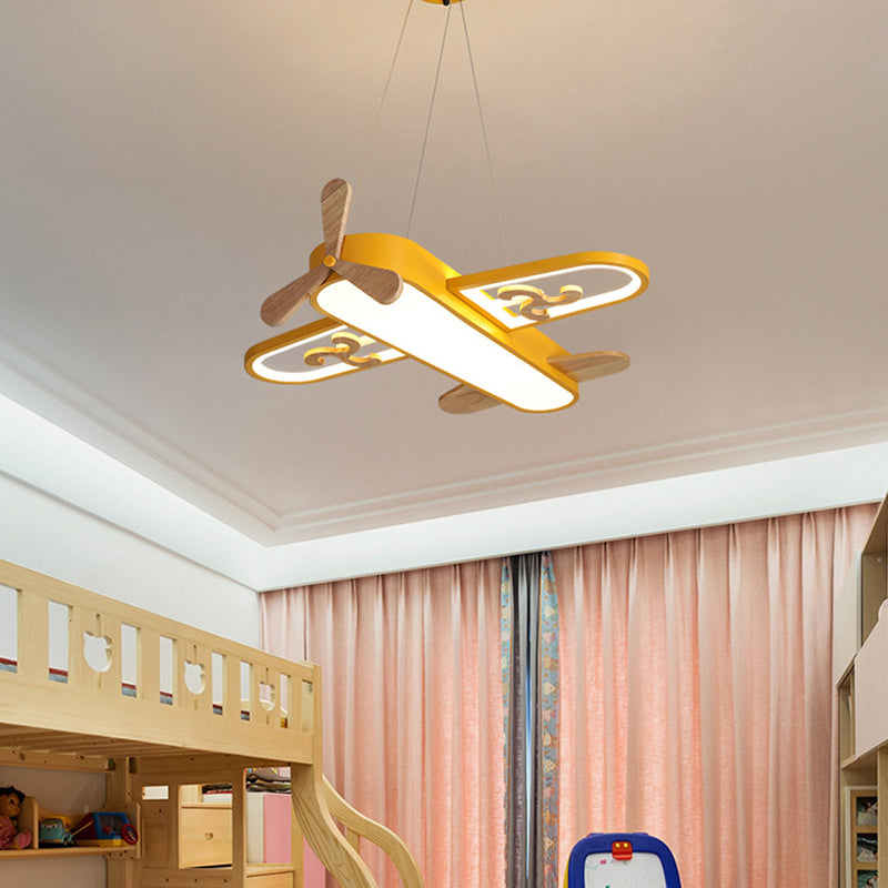 AeroLumière | Élégante Lampe Suspendue Avion LED pour Enfants 1