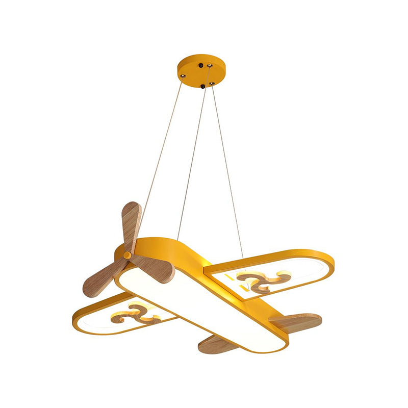 AeroLumière | Élégante Lampe Suspendue Avion LED pour Enfants 4
