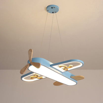 AeroLumière | Élégante Lampe Suspendue Avion LED pour Enfants 5