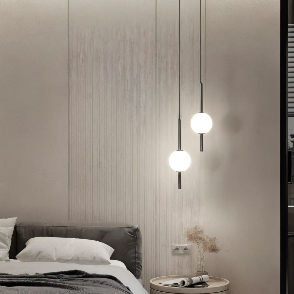 AfzalLight | Élégante Suspension Contemporaine en Métal et Acrylique 2