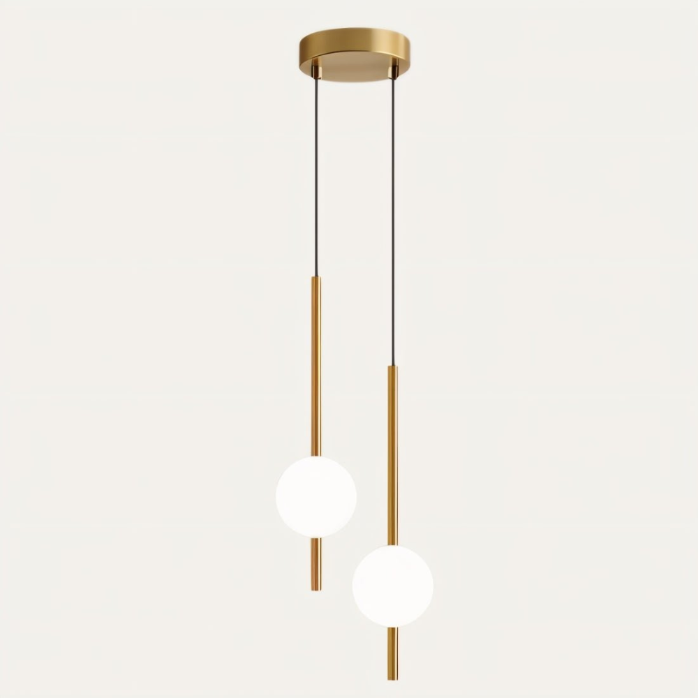 AfzalLight | Élégante Suspension Contemporaine en Métal et Acrylique 4