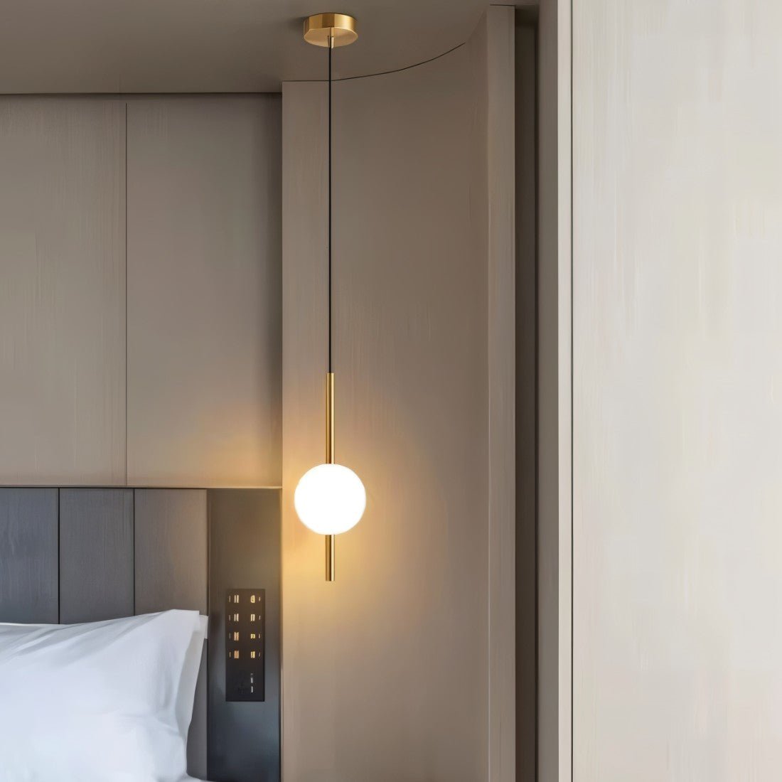 AfzalLight | Élégante Suspension Contemporaine en Métal et Acrylique 5