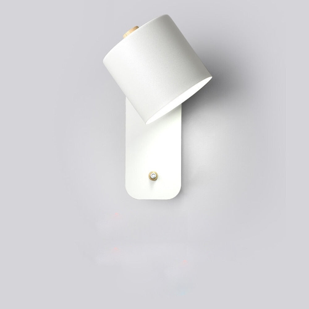 Applique Murale Design LED en Métal avec Interrupteur Intégré ? Éclairage Élégant pour Chambre et Salon 0
