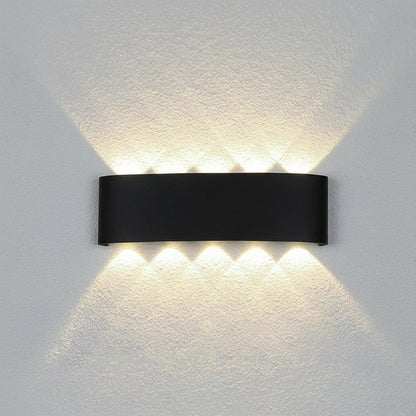 Applique Murale Extérieur LED Minimaliste Étanche avec Design Élégant | Idéale pour Intérieur et Extérieur 11
