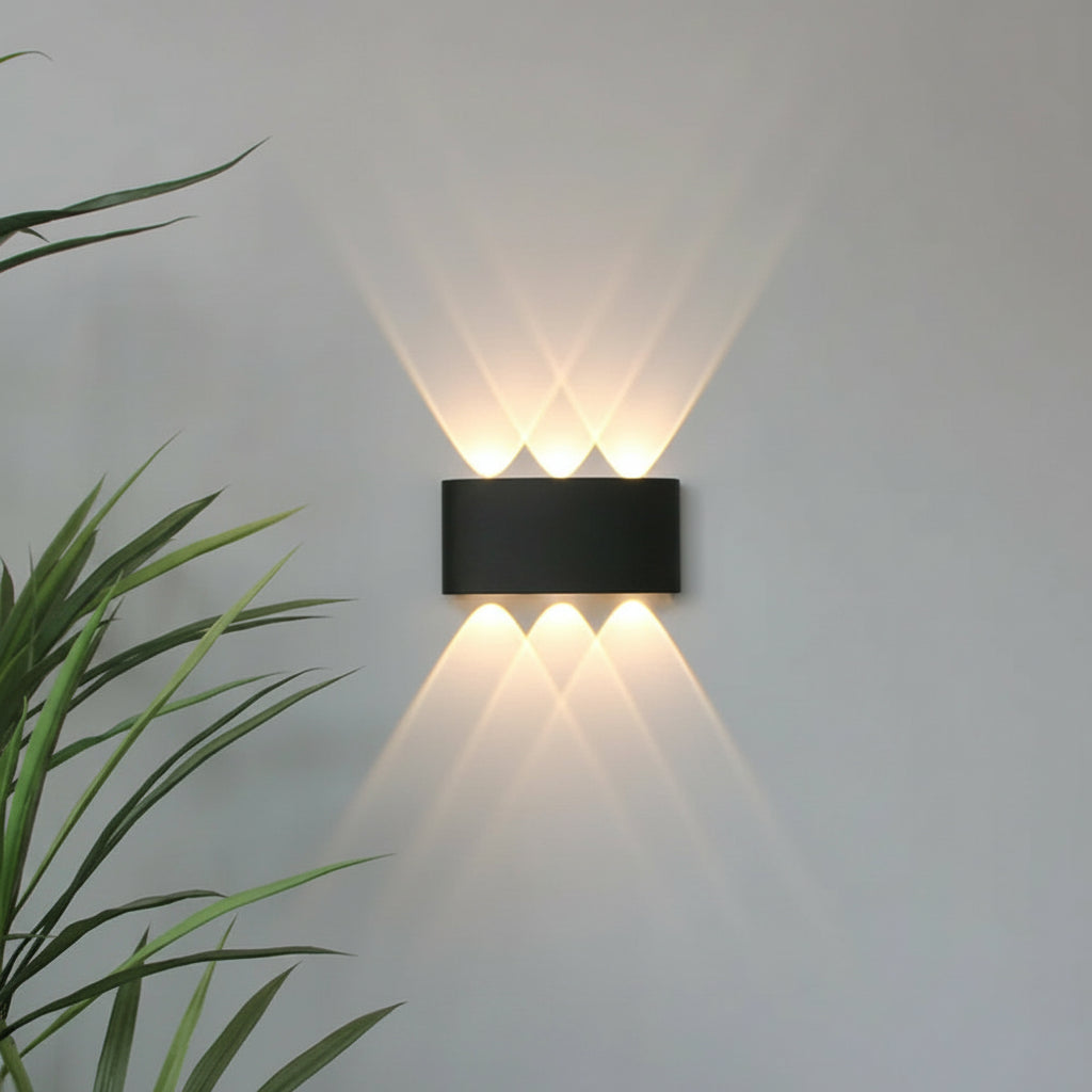 Applique Murale Extérieur LED Minimaliste Étanche avec Design Élégant | Idéale pour Intérieur et Extérieur 3