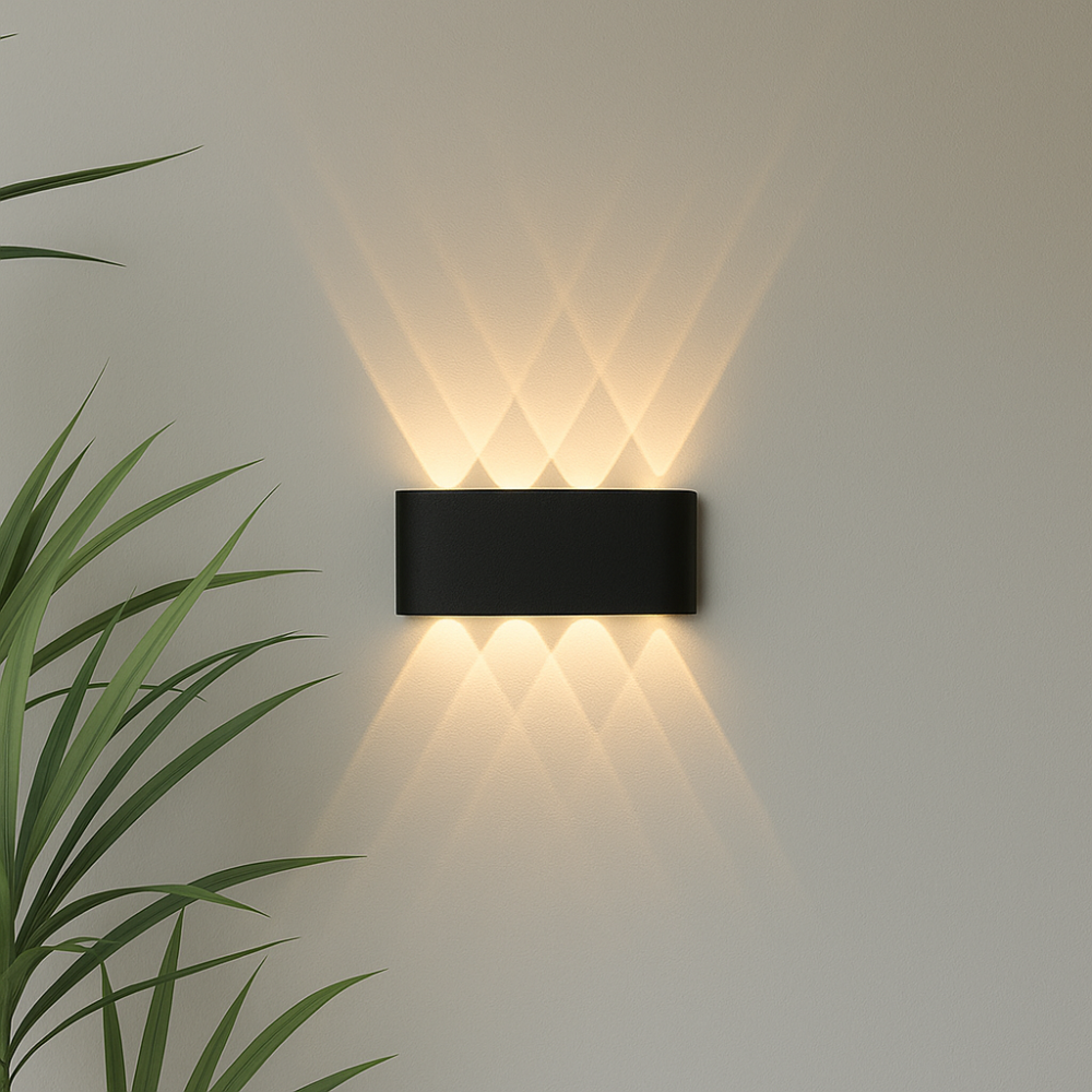 Applique Murale Extérieur LED Minimaliste Étanche avec Design Élégant | Idéale pour Intérieur et Extérieur 4