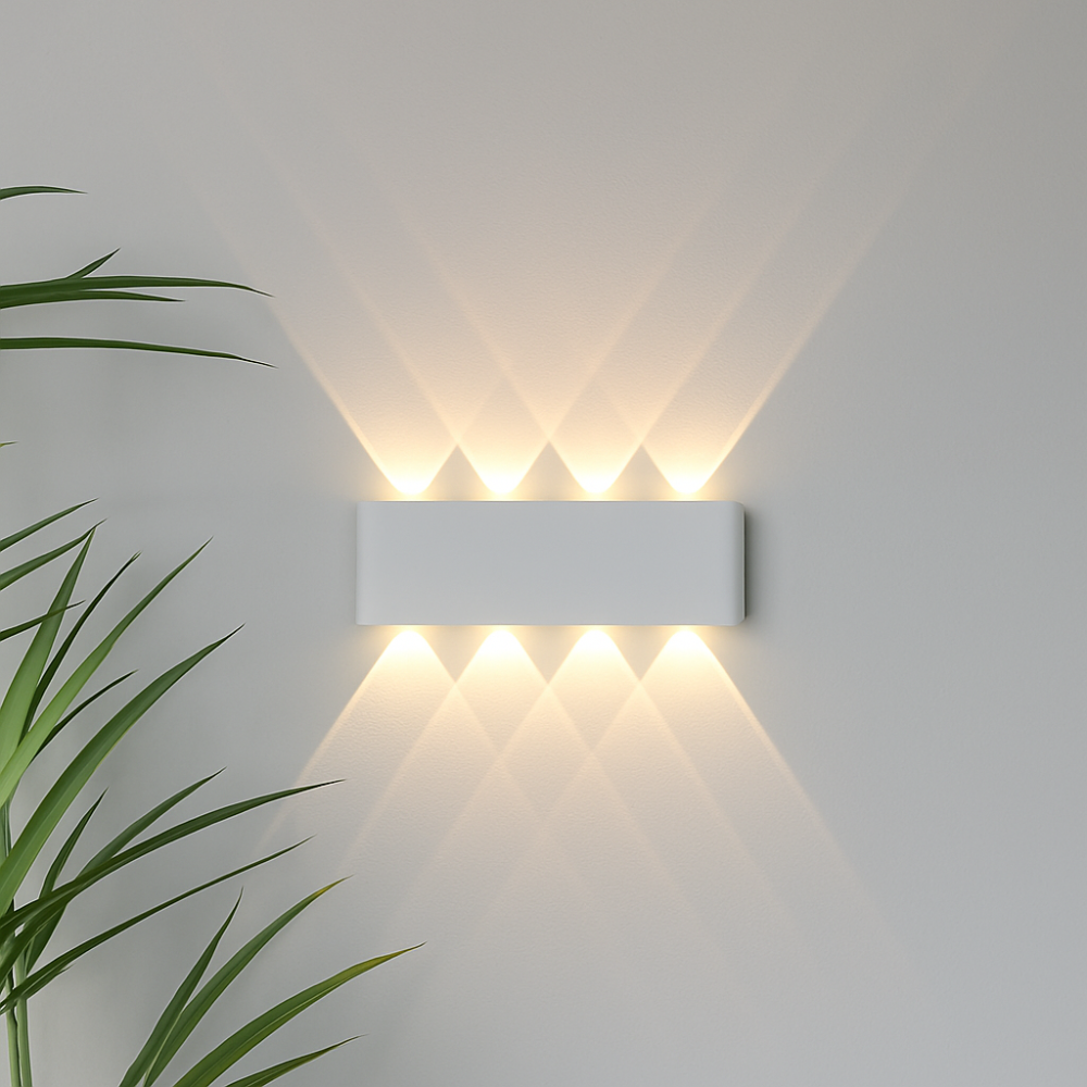 Applique Murale Extérieur LED Minimaliste Étanche avec Design Élégant | Idéale pour Intérieur et Extérieur 7