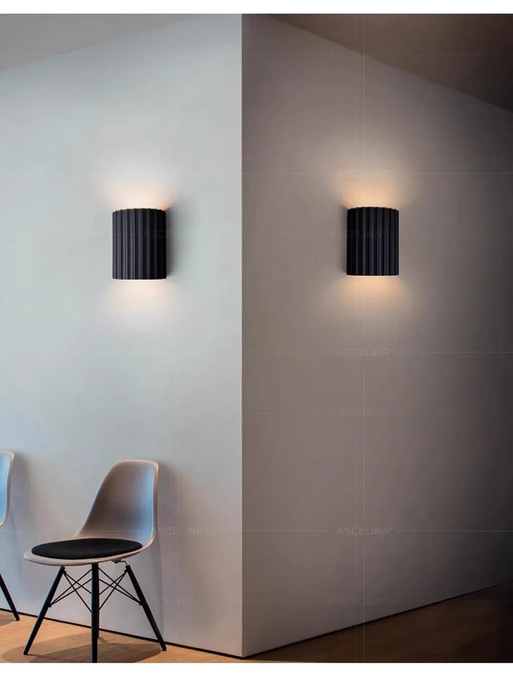 Appliques Murales Design en Résine avec Éclairage LED | Idéales pour Salon et Chambre 8