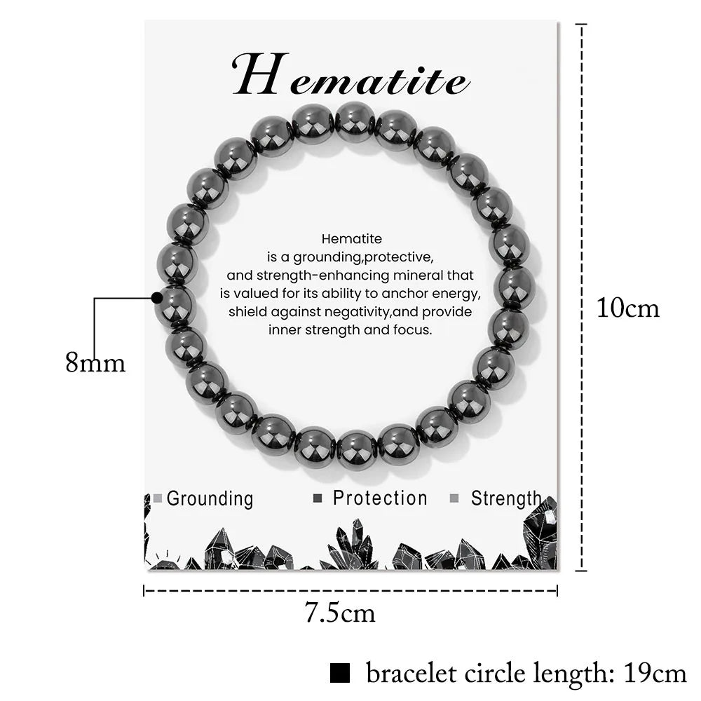 Aria | Bracelet en Cristal Naturel avec Propriétés Curatives | Équilibre et Énergie Positive 11